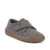FRODDO BAREFOOT WOOLY G1700420-4 Grey kapcie na rzep 